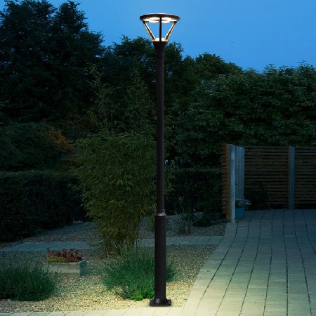 新款高品質(zhì)現(xiàn)代LED庭院燈 36W鋁制防水防銹花園別墅景觀庭院燈