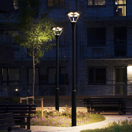 新款高品質(zhì)現(xiàn)代LED庭院燈 36W鋁制防水防銹花園別墅景觀庭院燈