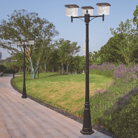 led路燈特色四方燈罩壓鑄鋁歐式庭院燈小區(qū)商業(yè)街路燈廠家批發(fā)