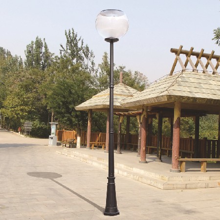 LED景觀燈球形歐式壓鑄鋁庭院燈小區(qū)廣場(chǎng)公園3米特色照明燈批發(fā)