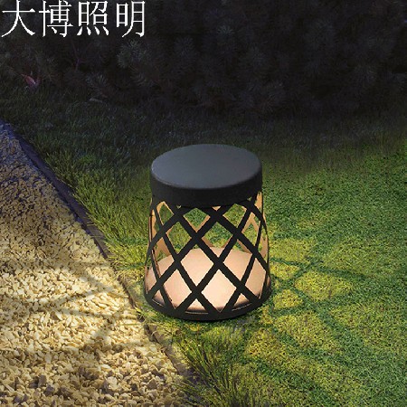 LED草坪燈特色現(xiàn)代鋁制花籃造型小區(qū)花園圍墻柱頭燈廠家批發(fā)