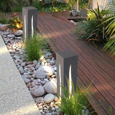 LED方形草坪燈10W戶外簡約四面光影現(xiàn)代特色鐵藝防水廠家批發(fā)