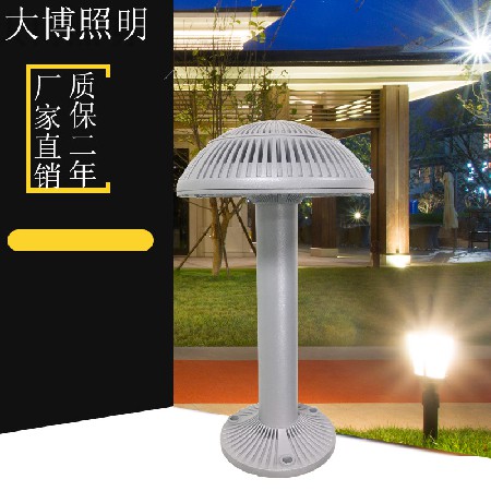 LED草坪燈高亮小區道路照明裝飾鋁制防水簡約圓柱草坪燈廠家批發
